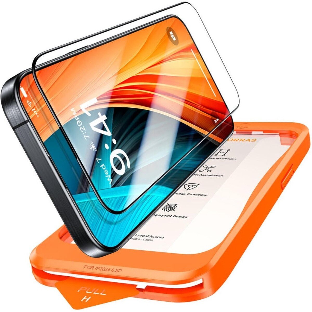Imagem 0 de Película de Vidro Torras para iPhone 16 Pro