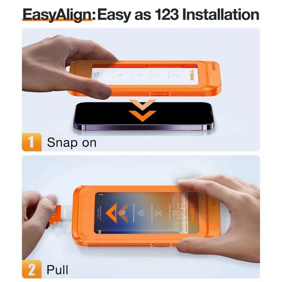 Película de Vidro Privacy Torras para iPhone 16 2