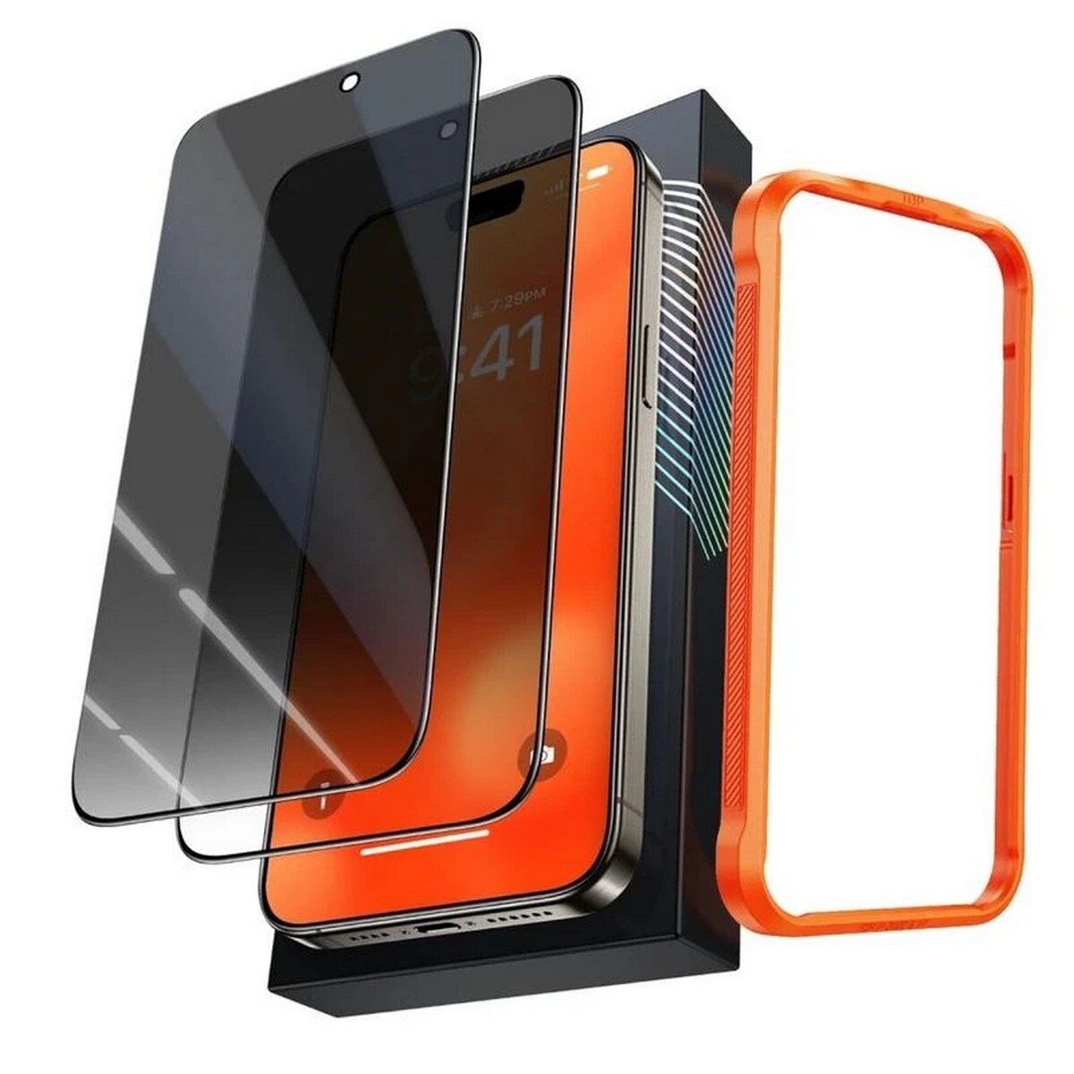 Película de Vidro Privacy Torras para iPhone 16 Pro 2