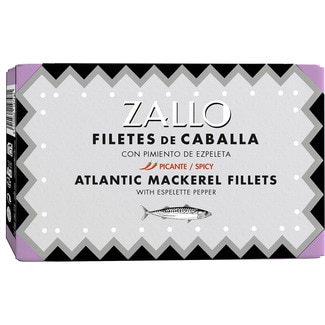 ZALLO Makrelenfilets mit scharfem Paprika Ezpeleta Dose 130 g