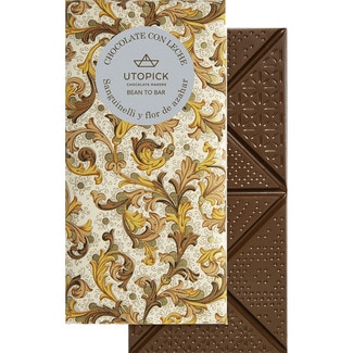 UTOPICK Sanguinelli milk chocolate with orange blossom tablet 80 g