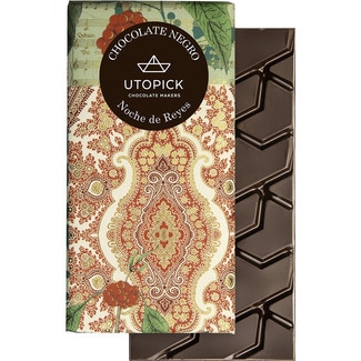 UTOPICK chocolate negro Noche de Reyes tableta 80 g