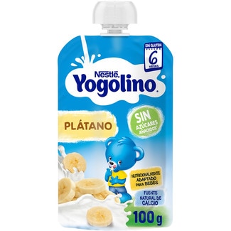 NESTLE YOGOLINO banana pouch with milk gluten-free 6+ months 100 g