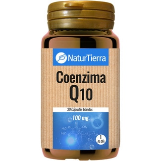 NATURTIERRA coenzima Q10 bote 30 cápsulas blandas