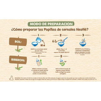 Papilla 8 Cereales con galleta María 0% azúcares añadidos desde 6 meses formato ahorro envase 950 g - Nestle