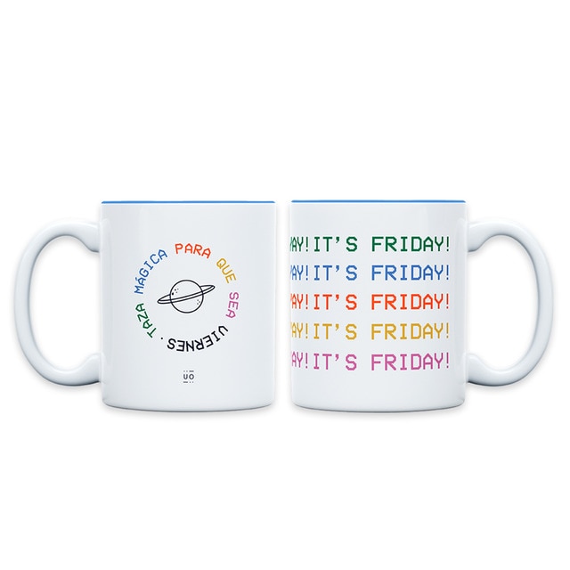 Taza UO Taza mágica para que sea viernes.