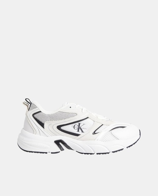 Zapatillas de hombre en piel y ante