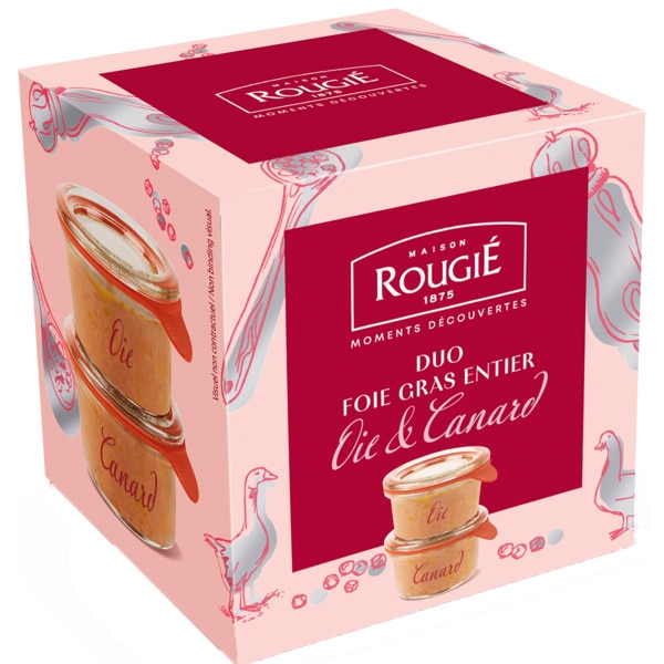 Duo Foie Gras Entier embalagem 80 g