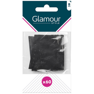 Glamour Ganchos Pretos Gm Extremidades Protegidas embalagem 60 unidades