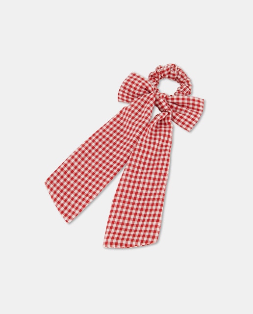 Scrunchie de niña con lazo largo