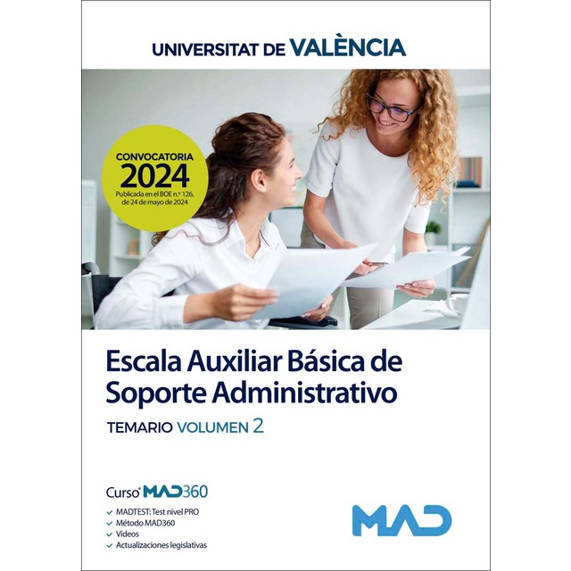 Escala auxiliar básica de soporte administrativo