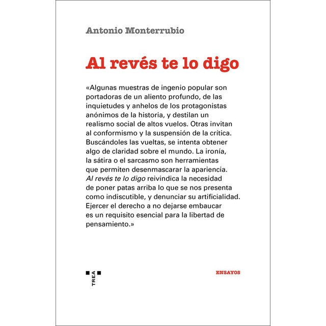 AL REVÉS TE LO DIGO (Tapa blanda)