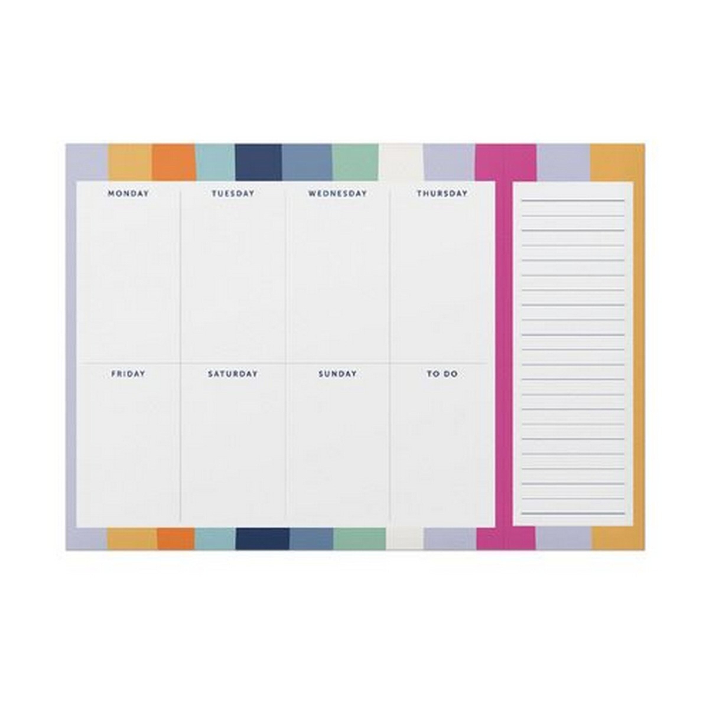 Planificador Semanal Busy B com Lista Destacável e Dois Ímanes para Frigorífico 3
