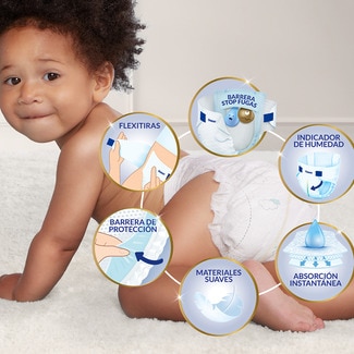 Sensitive pañales Extra Absorción de 12 a 17 kg bolsa 88 unidades - Dodot