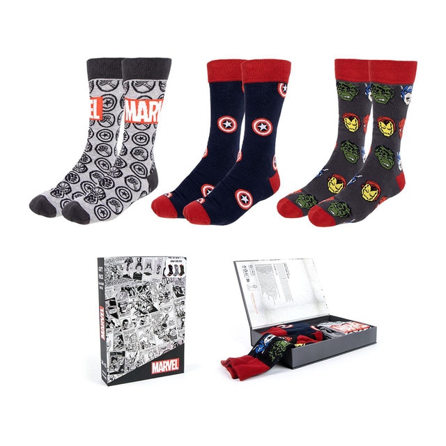 Pack 3 calcetines Marvel Heroes
