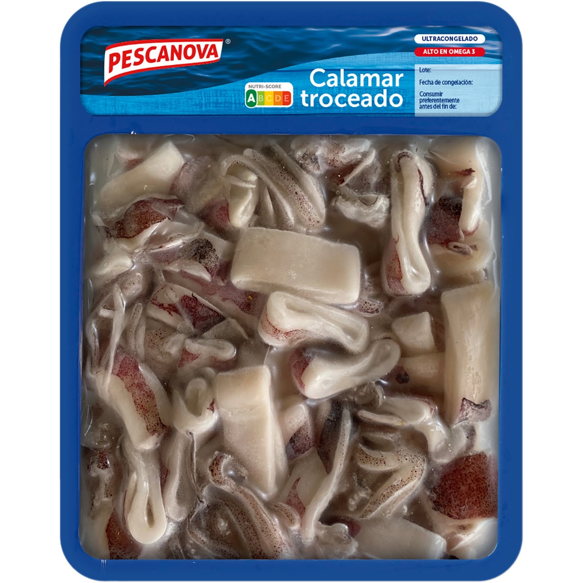 calamar troceado