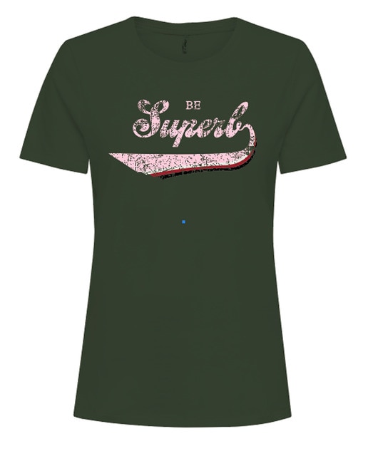 Camiseta de mujer con dibujo frontal