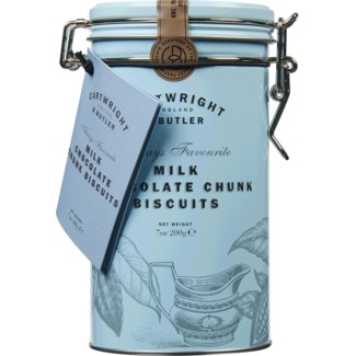 Cartwright&Butler Biscoitos de Chocolate Leite Crunk lata 200 g