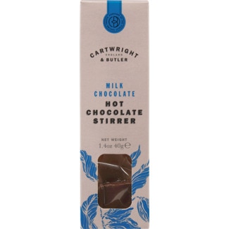 Cartwright&Butler Chocolate de Leite Strirrer embalagem 40 g