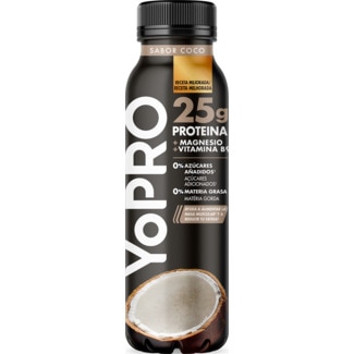 Yopro Iogurte Líquido Proteína sabor Coco embalagem 300 g