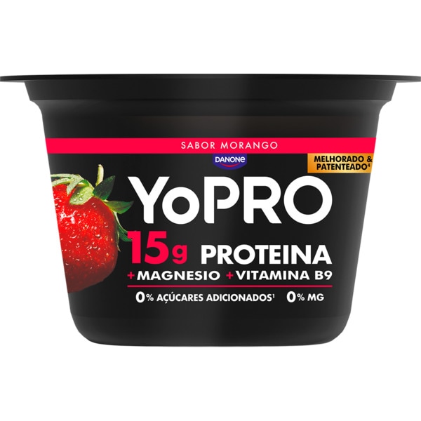 Morango Proteína embalagem 160 g