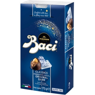 Baci Bombons de Chocolate Preto embalagem 175 g