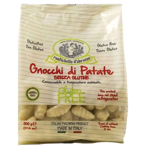 Batata Gnocchi sem Glúten embalagem 500 g