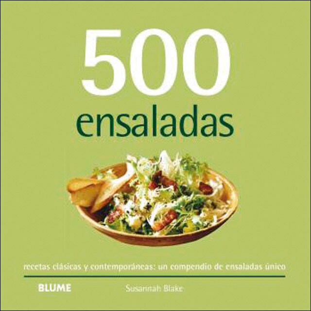 500 ensaladas (2024) (Tapa blanda con solapas)