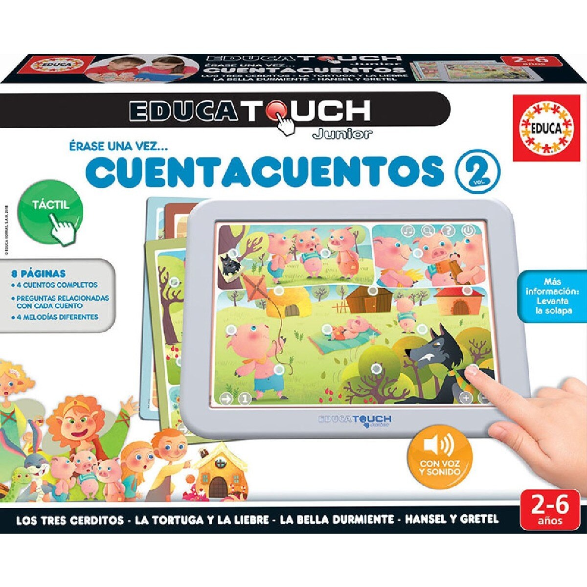 Imagem 0 de Educa Touch Junior Contacontos