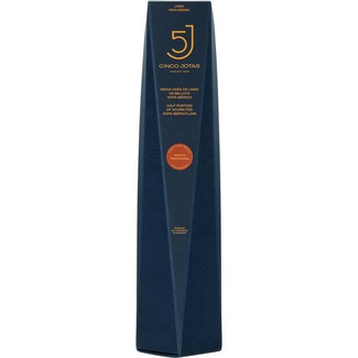 CINCO JOTAS lomo de bellota natural 100% ibérico peso aproximado pieza 400 g