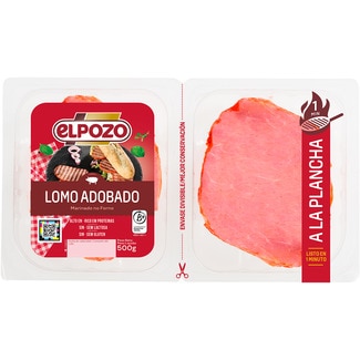 Artesano lomo adobado al horno sin gluten y sin lactosa bipack