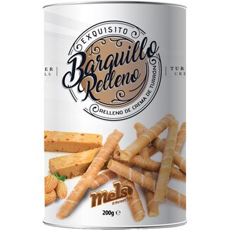 MELS turron-filled wafer tin 200 g