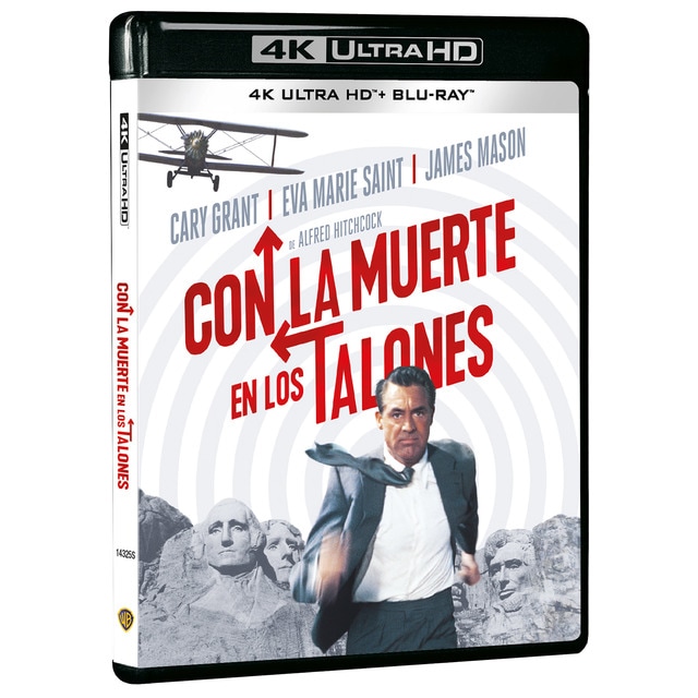 Con la muerte en los talones (4K Ultra HD + Blu-Ray).