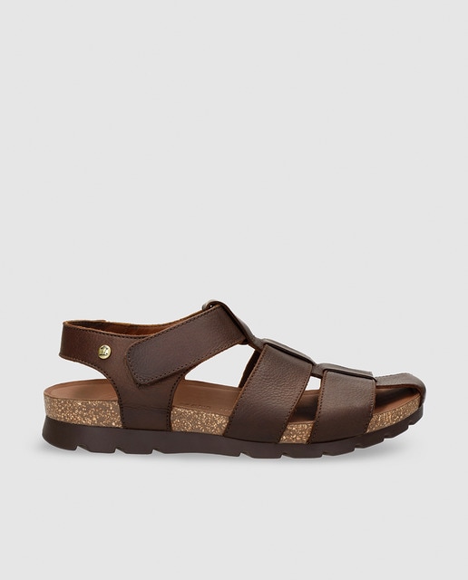 Panama Jack - Sandalias de hombre en piel con forro de piel.