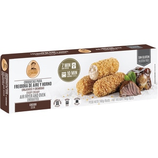LA COCINA DE SENEN croquetas de cocido para freidora de aire y horno sin gluten 8 unidades estuche 240 g