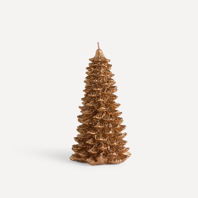 Vela con forma de abeto Navidad El Corte Inglés