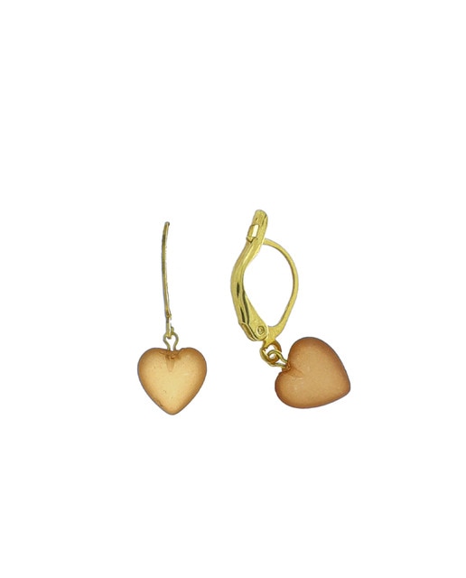 Pendientes en Goldfilled 14/20 con resina