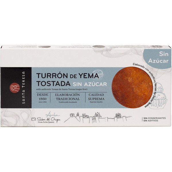 Supreme Quality toasted egg-yolk nougat, sugar free tablet 270 g