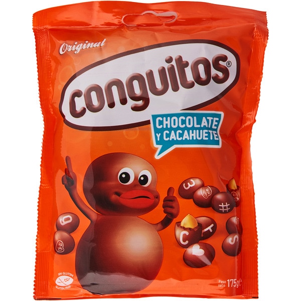 Original peanuts covered in milk chocolate, gluten-free bag 175 g