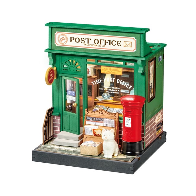 Maqueta de casa en miniatura Rolife Century Post Office.
