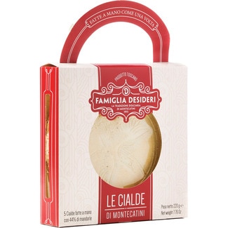 FAMIGLIA DESIDERI Le Cialde de Montecatini almond wafers case 220 g