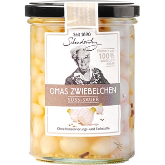SCHUDEISKY Sweet and sour small onions jar 400 g