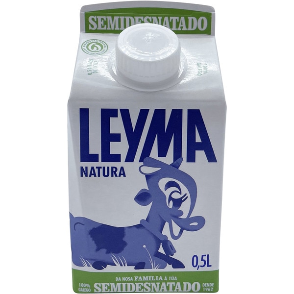 precios Leyma Natura Leche Semidesnatada Brik 500 Ml en Hipercor