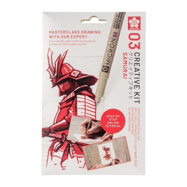 Kit creativo con Pigma micron 05 negro Gelly roll Koi coloring 3 postales A6. 4 modelos diferentes. Vídeo tutorial Sakura.