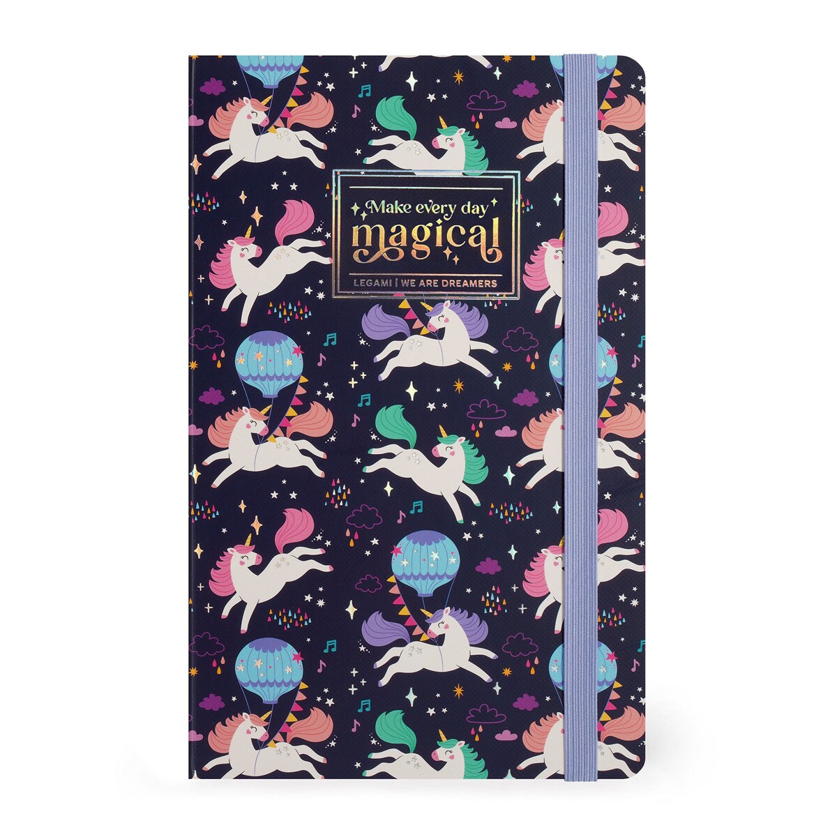 Imagem 0 de Caderno riscas Legami Unicorn