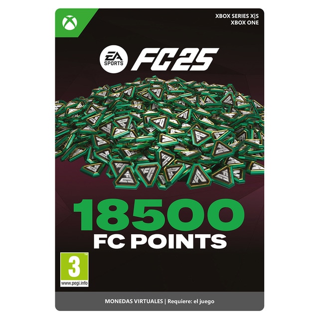 Videojuego digital 18500 FC Points-EA Sports FC 25.