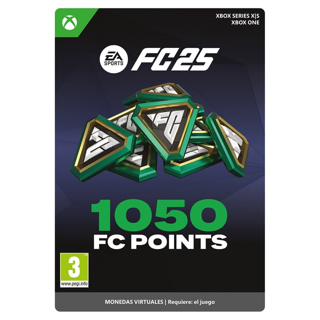 Videojuego digital 1050 FC Ponits-EA Sports FC 25.
