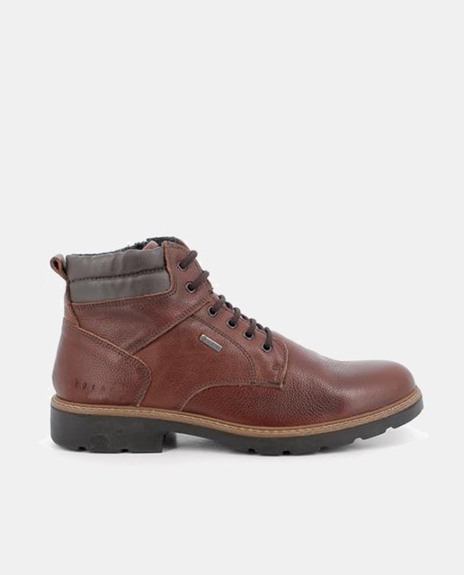 Botas de hombre en piel con forro goretex