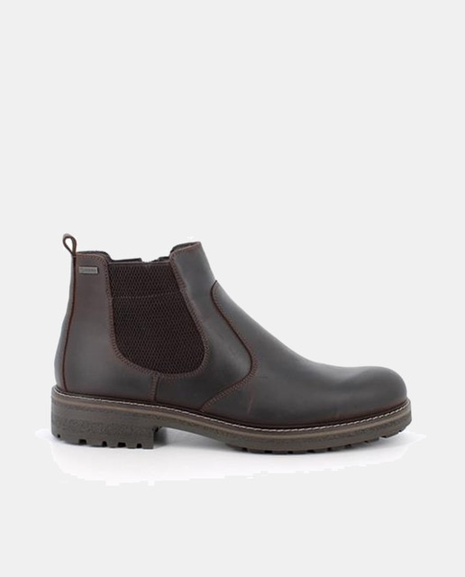Botas de hombre en nobuck con forro goretex