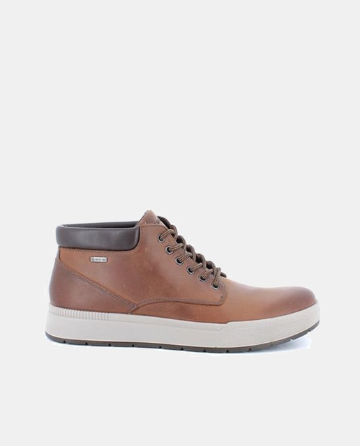 Botines de hombre en nobuck con forro goretex